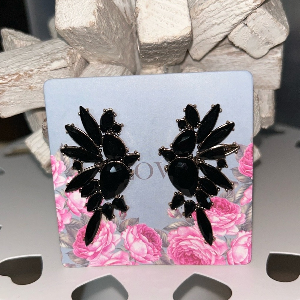 ✨ Iridescent statement earrings ✨